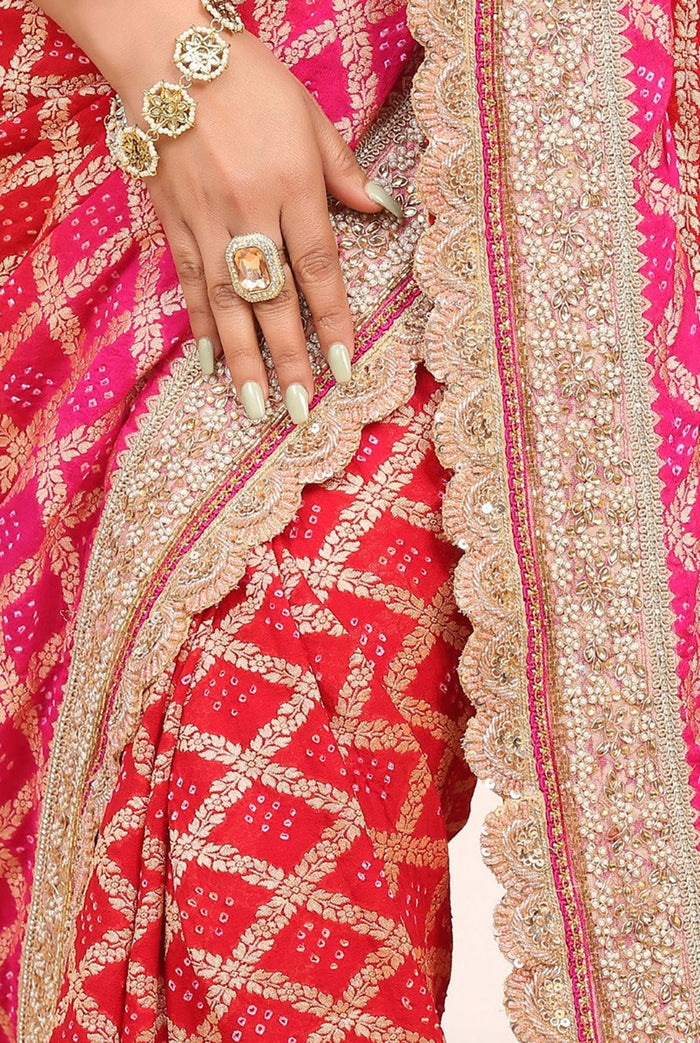 Khaddi Georgette Sarees