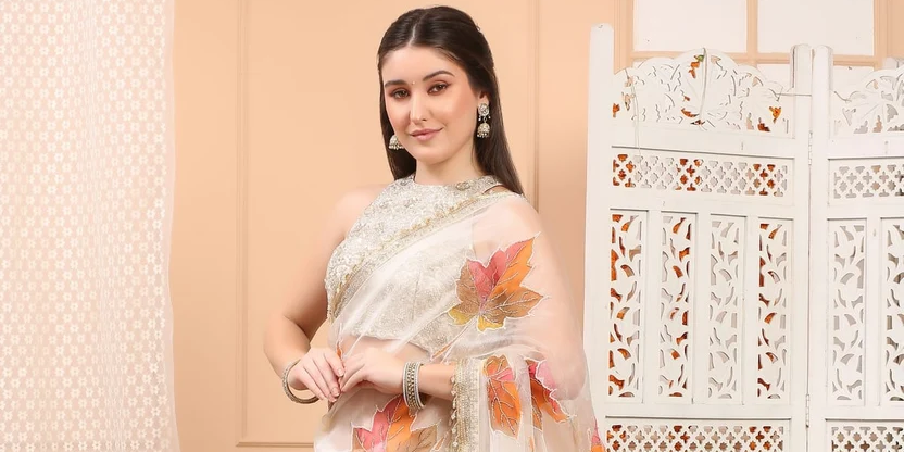 Organza Sarees