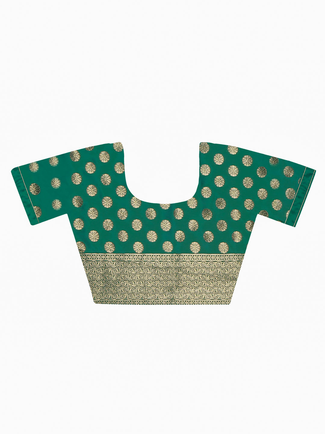 Emerald Green Silk Saree