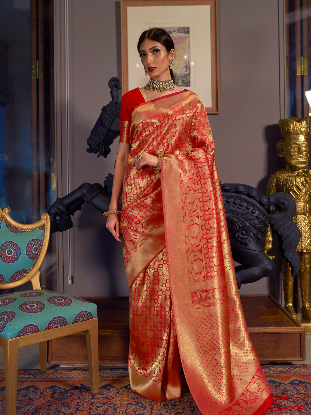 Kanjivaram Silk Saree