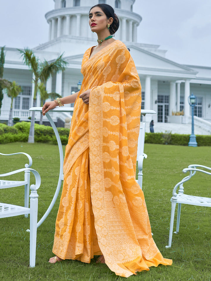 Lucknowi Saree