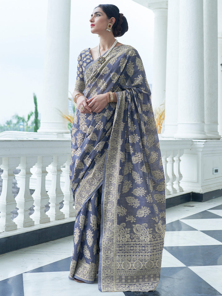 Lucknowi Saree