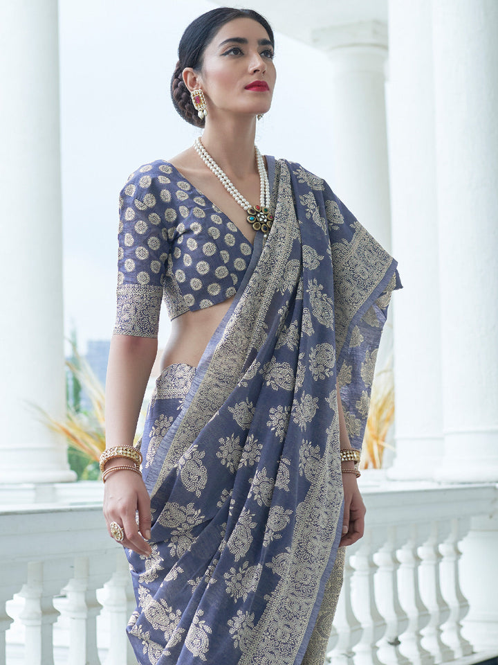 Lucknowi Saree