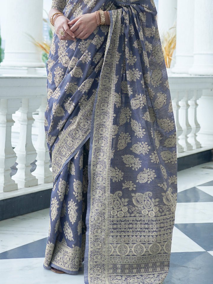 Lucknowi Saree