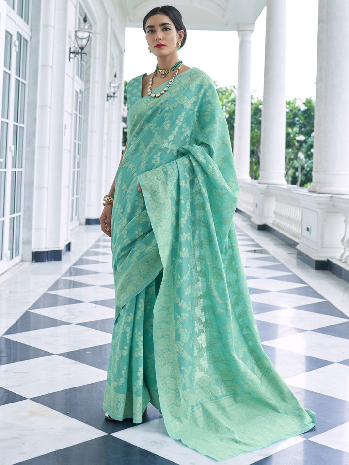 Lucknowi Saree