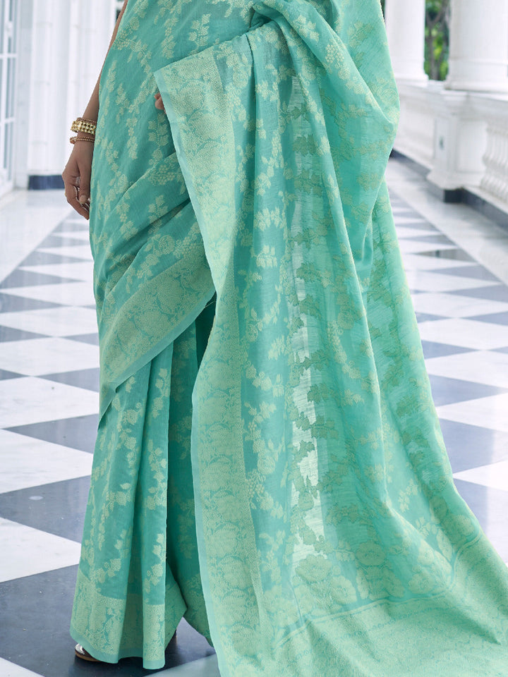 Lucknowi Saree
