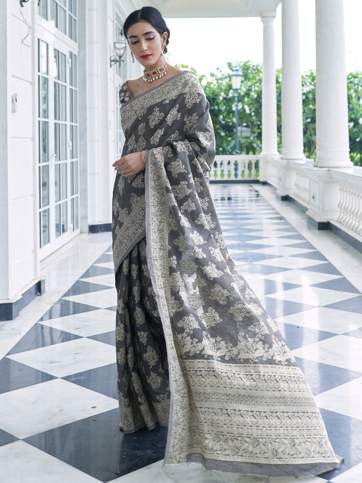 Lucknowi Saree