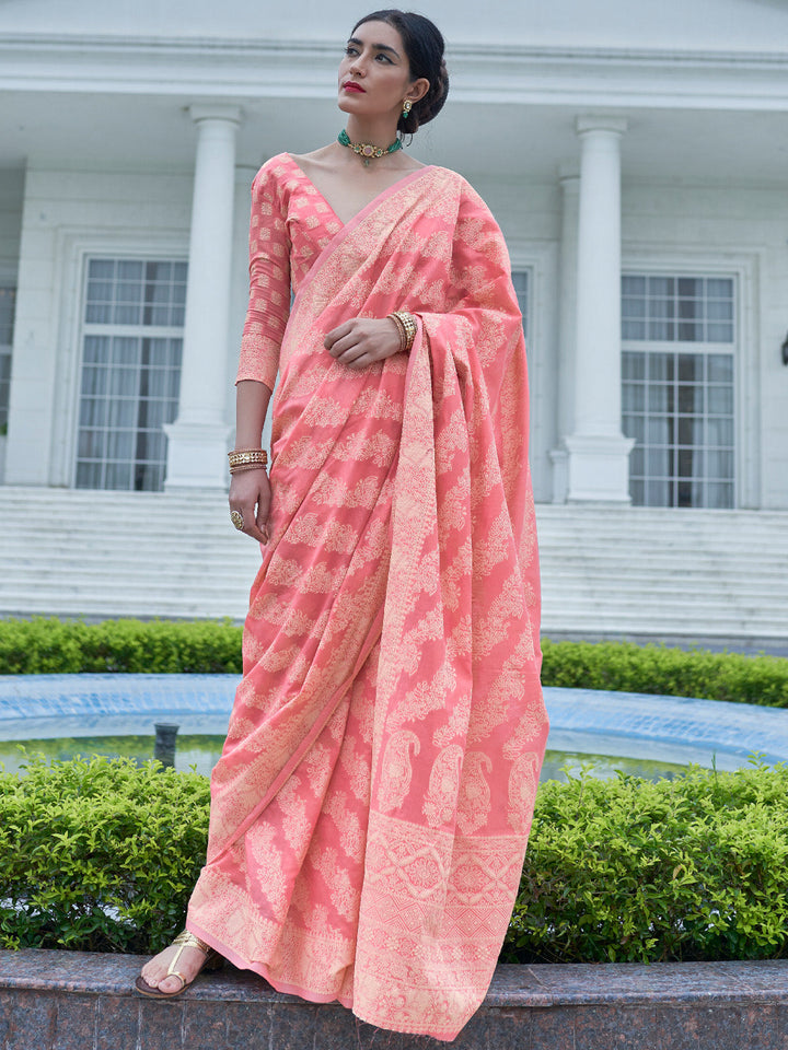 Lucknowi Saree