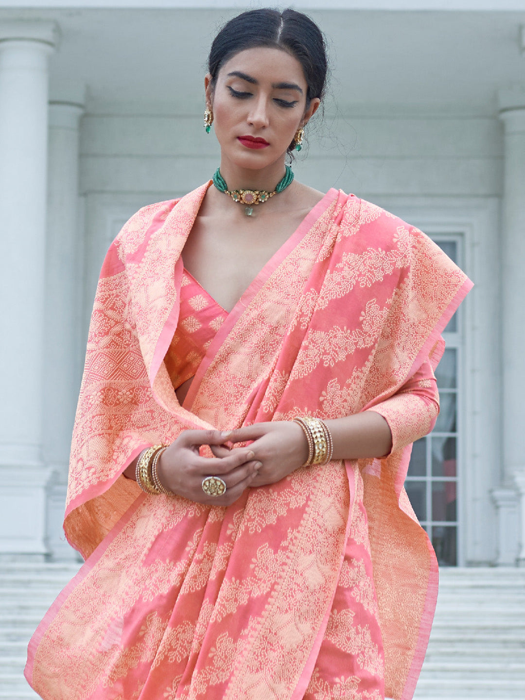 Lucknowi Saree