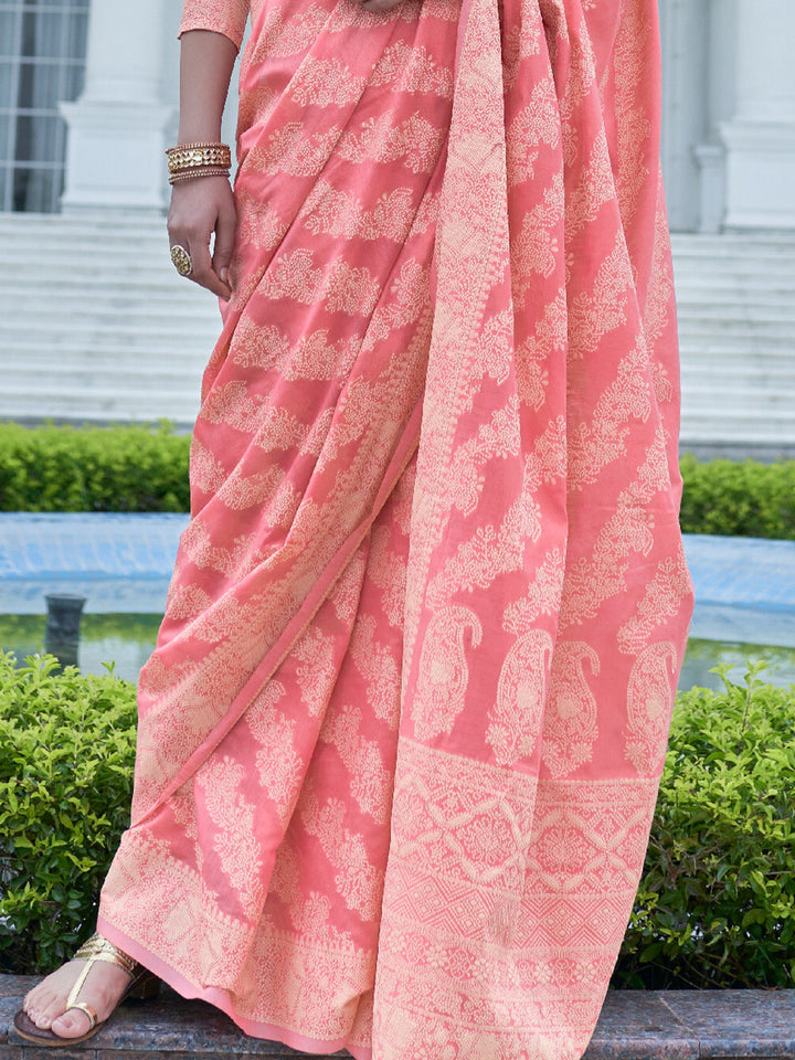 Lucknowi Saree
