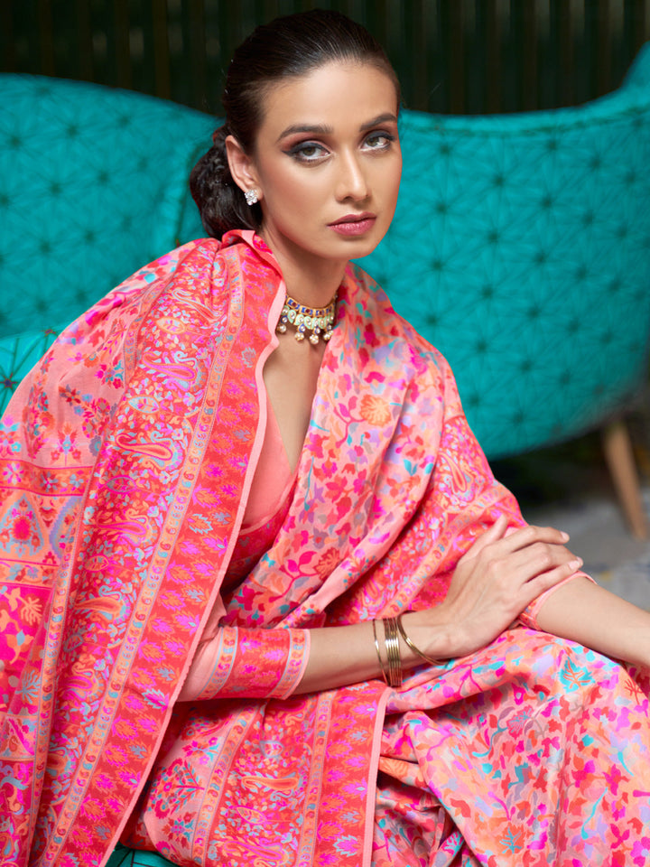 Kashmiri Silk Saree