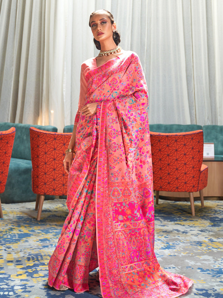 Kashmiri Silk Saree