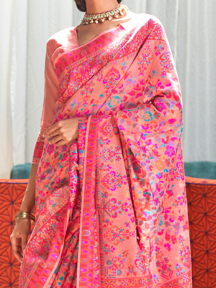 Kashmiri Silk Saree
