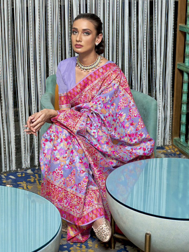 Kashmiri Silk Saree