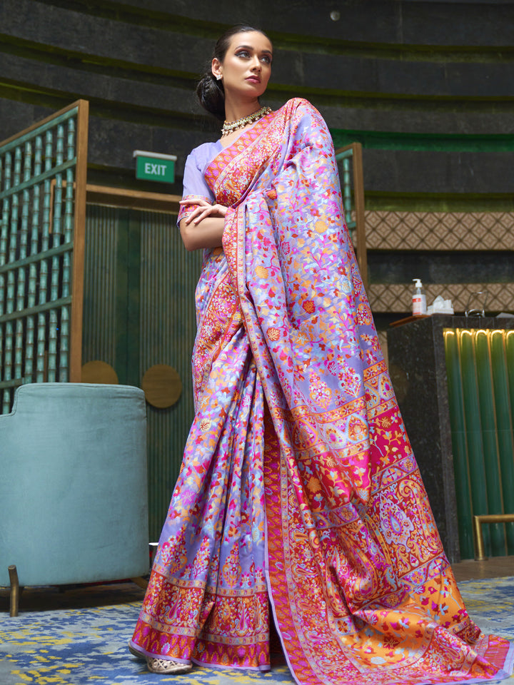 Kashmiri Silk Saree