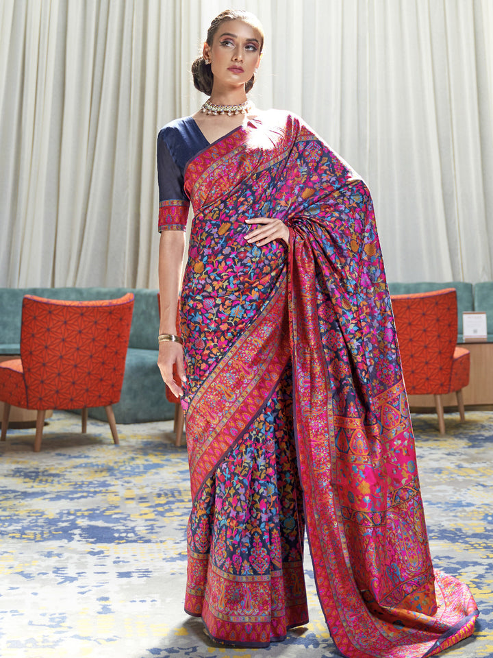 Kashmiri Silk Saree