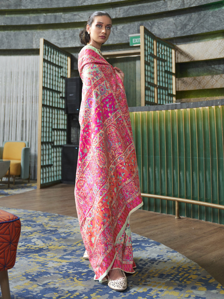 Kashmiri Silk Saree