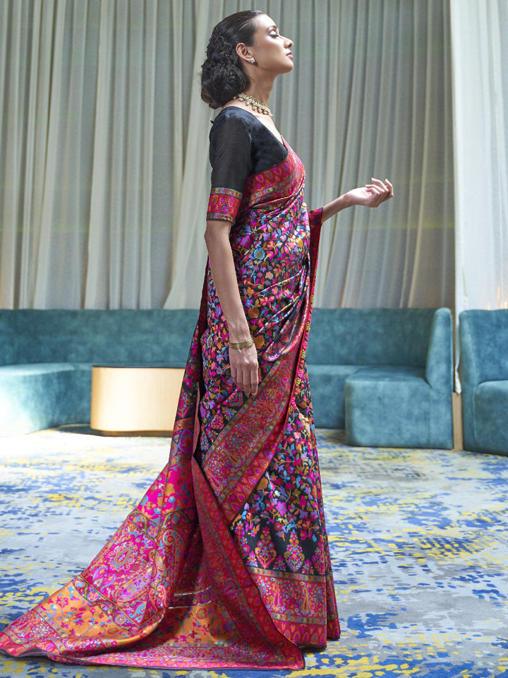 Kashmiri Silk Saree