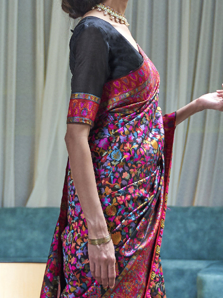 Kashmiri Silk Saree