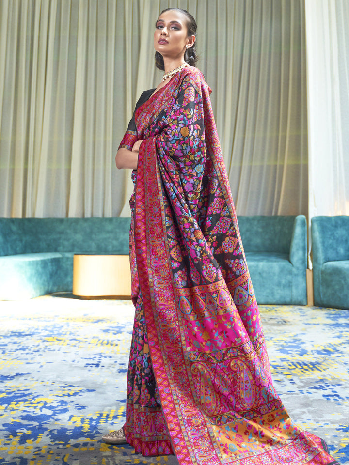 Kashmiri Silk Saree