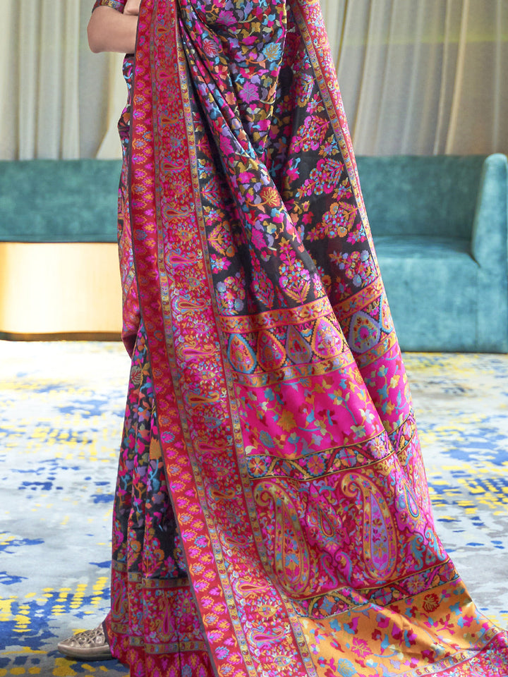 Kashmiri Silk Saree