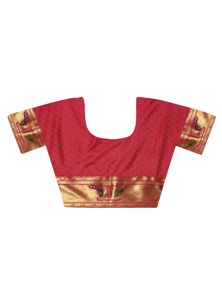 Gold Paithani Tissue Saree