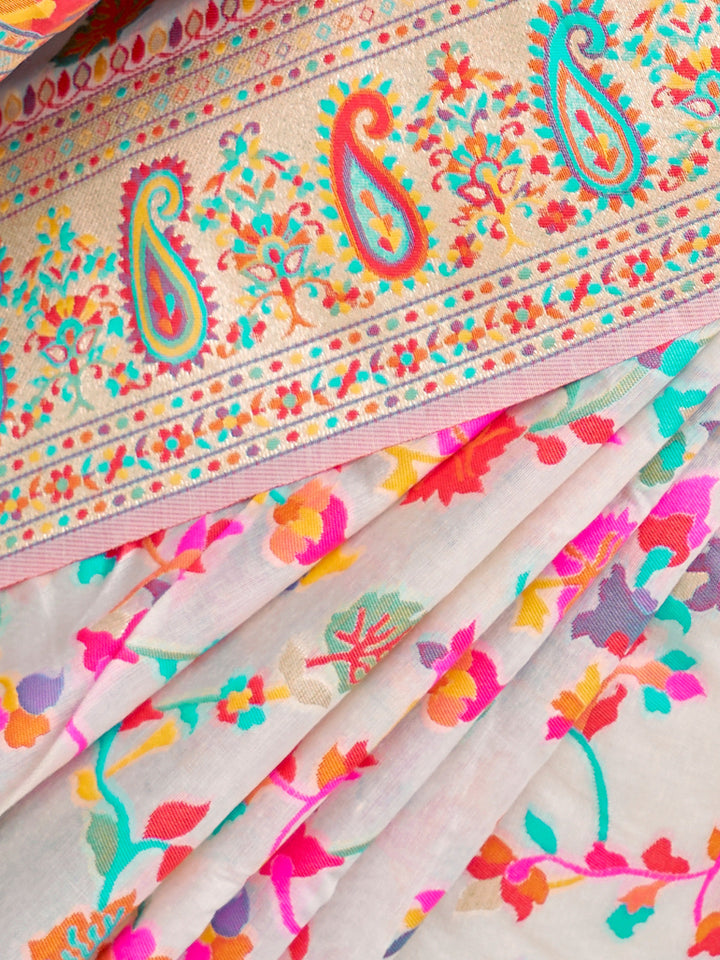 Kashmiri Silk Saree