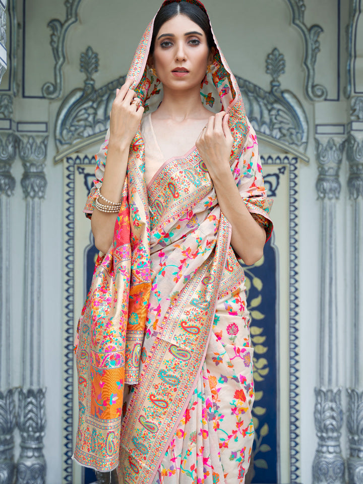 Kashmiri Silk Saree
