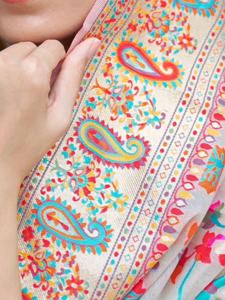 Kashmiri Silk Saree
