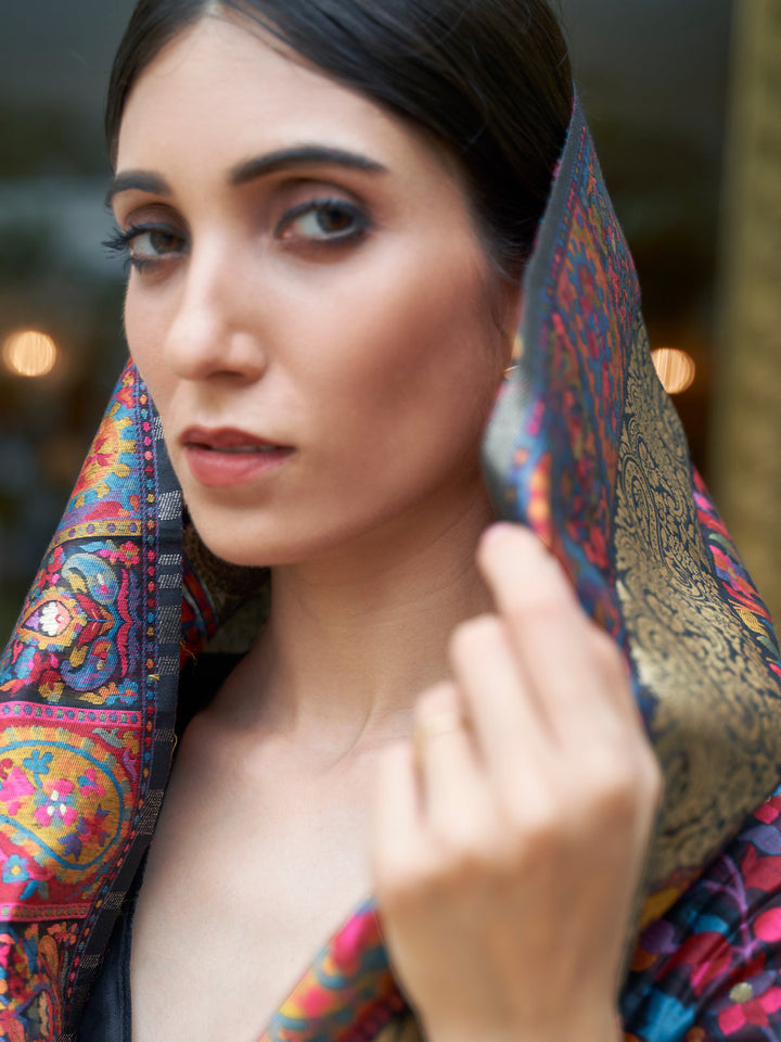 Kashmiri Silk Saree