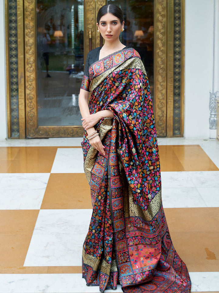 Kashmiri Silk Saree
