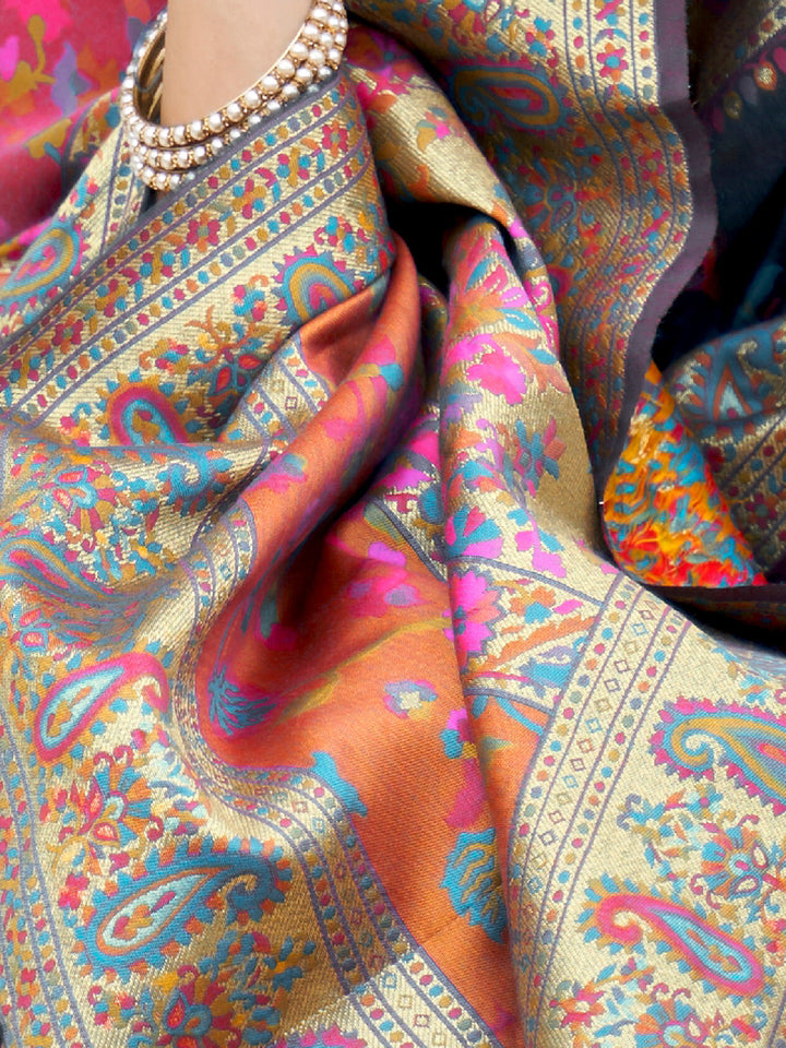 Kashmiri Silk Saree