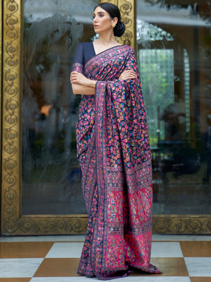Kashmiri Silk Saree