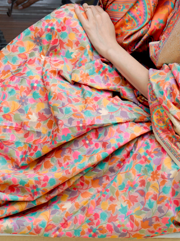 Kashmiri Silk Saree