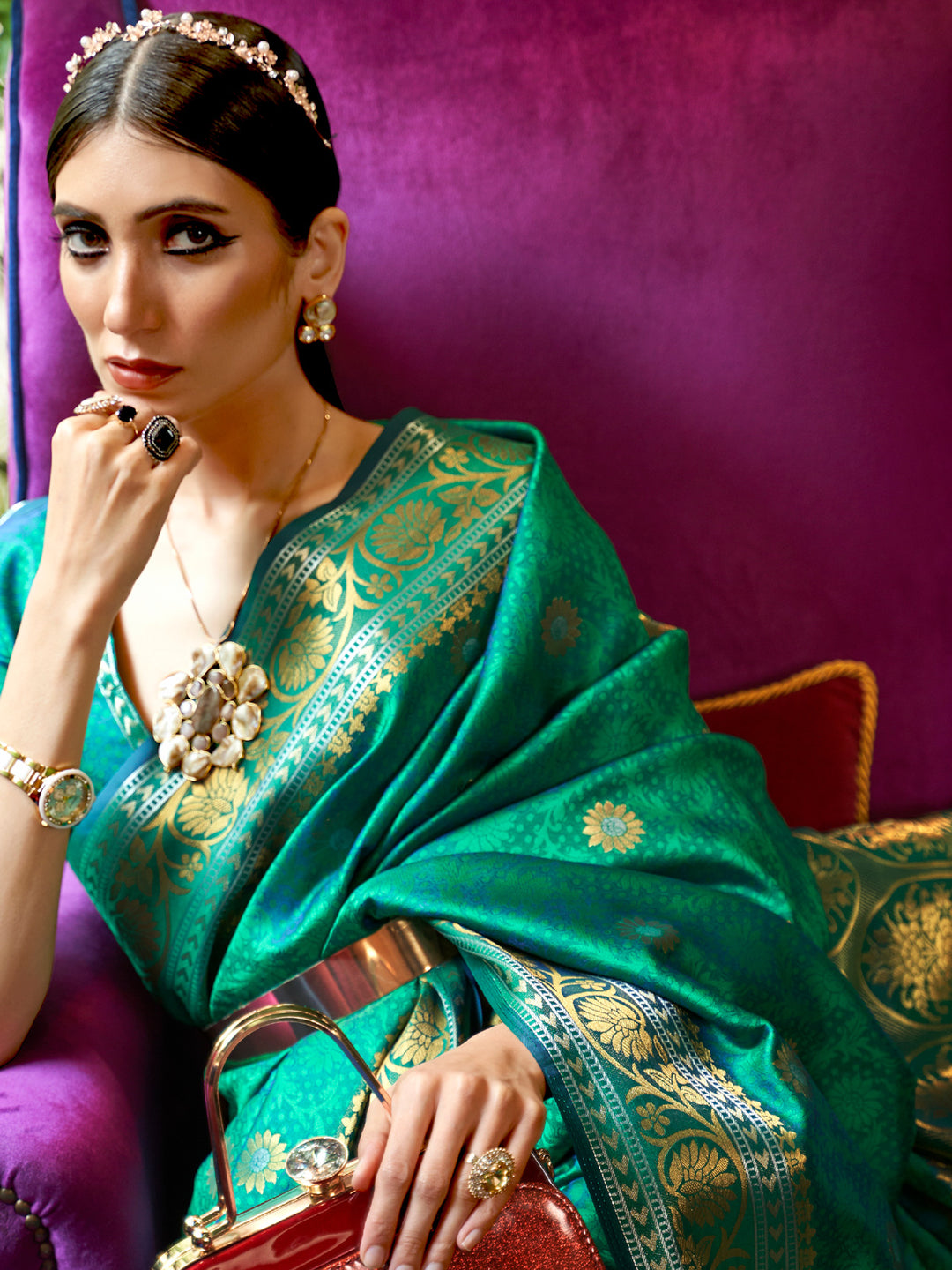 Kanjivaram Silk Saree