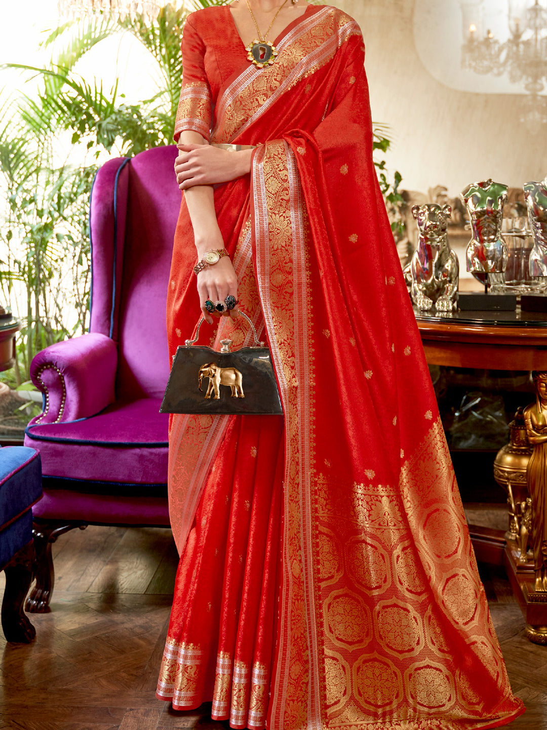Kanjivaram Silk Saree