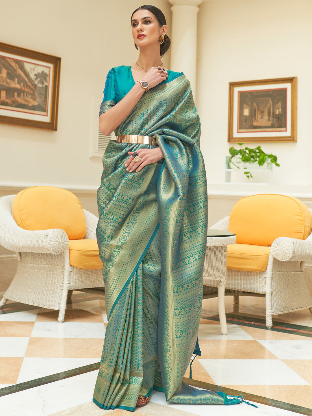 Kanjivaram Silk Saree