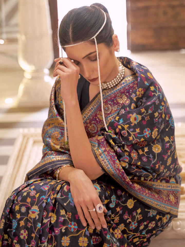 Kashmiri Silk Saree