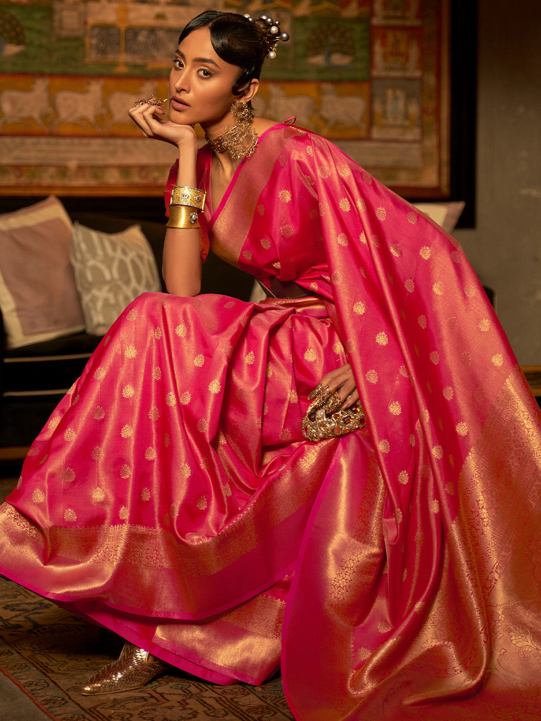 Kanjivaram Silk Saree