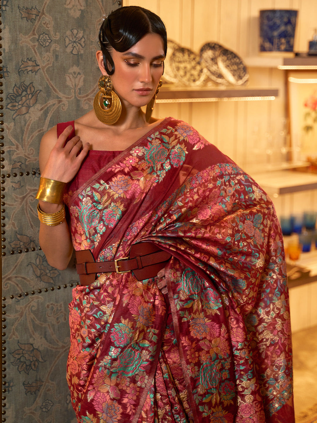 Kashmiri Saree