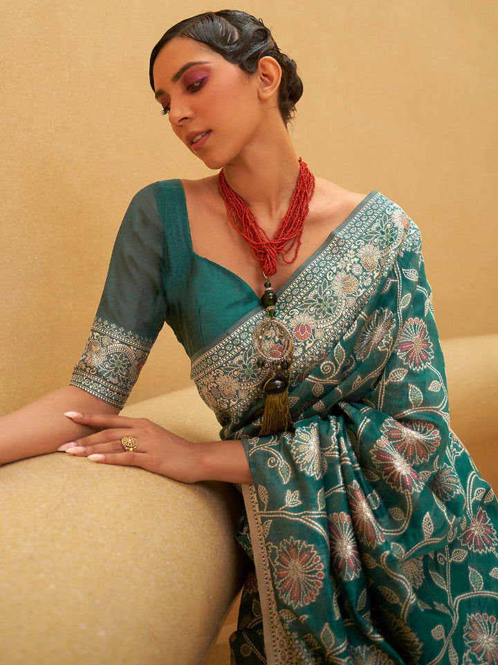 Lucknowi Saree