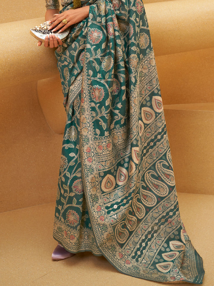 Lucknowi Saree