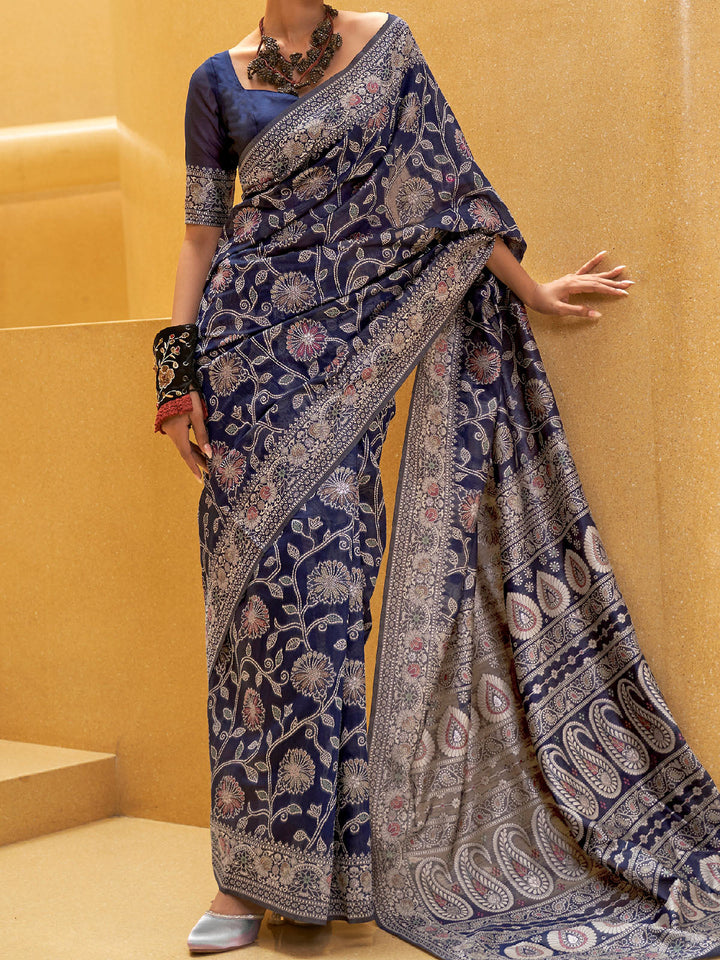Lucknowi Saree