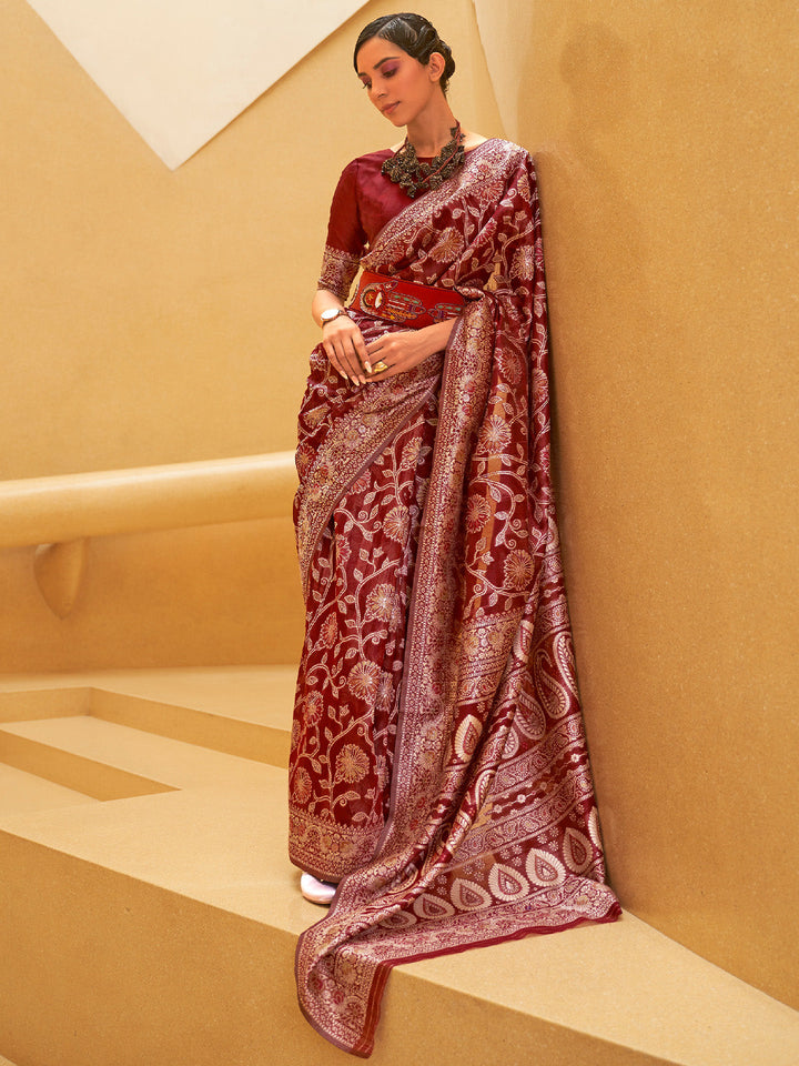 Lucknowi Saree