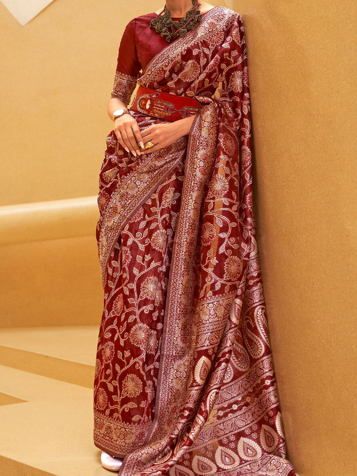 Lucknowi Saree