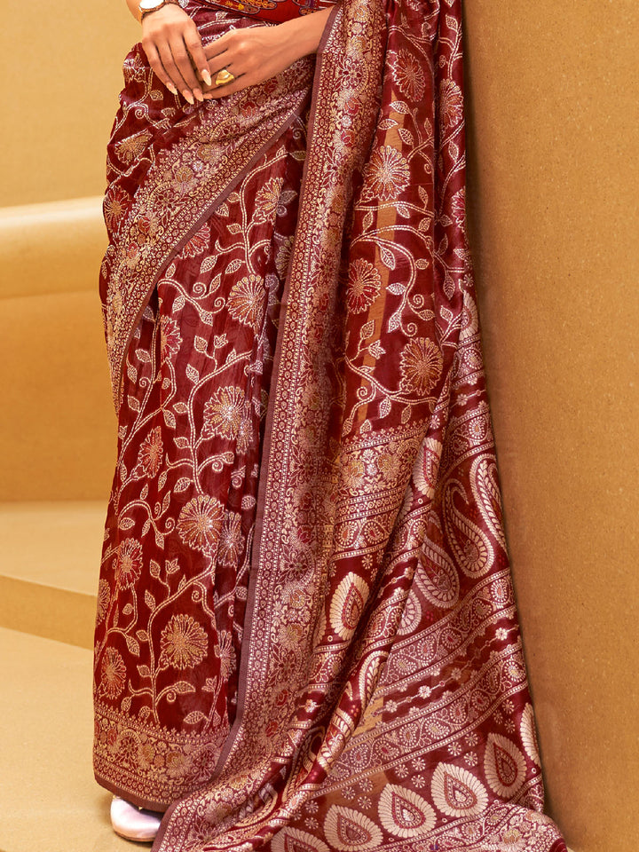 Lucknowi Saree