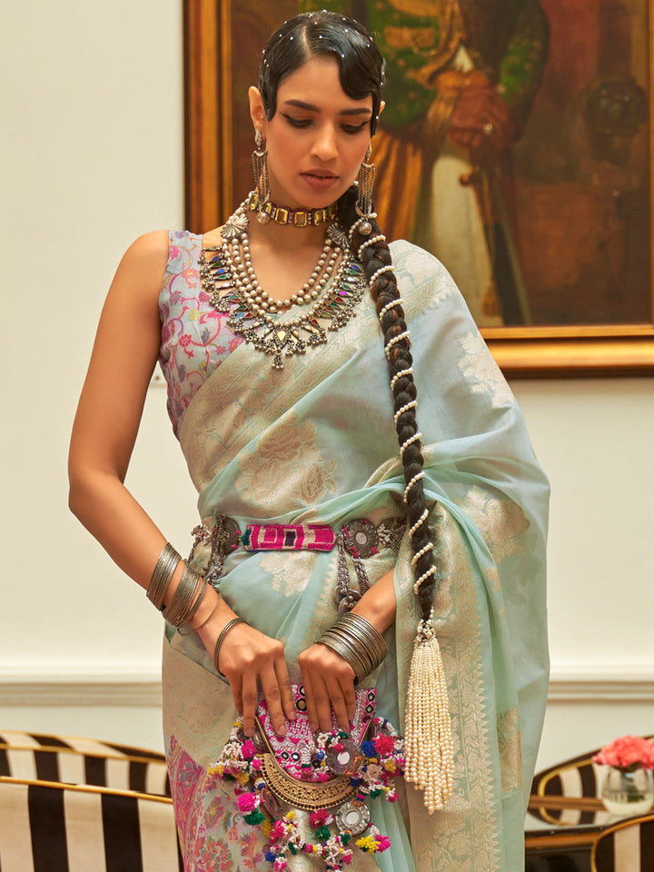 Kashmiri Silk Saree