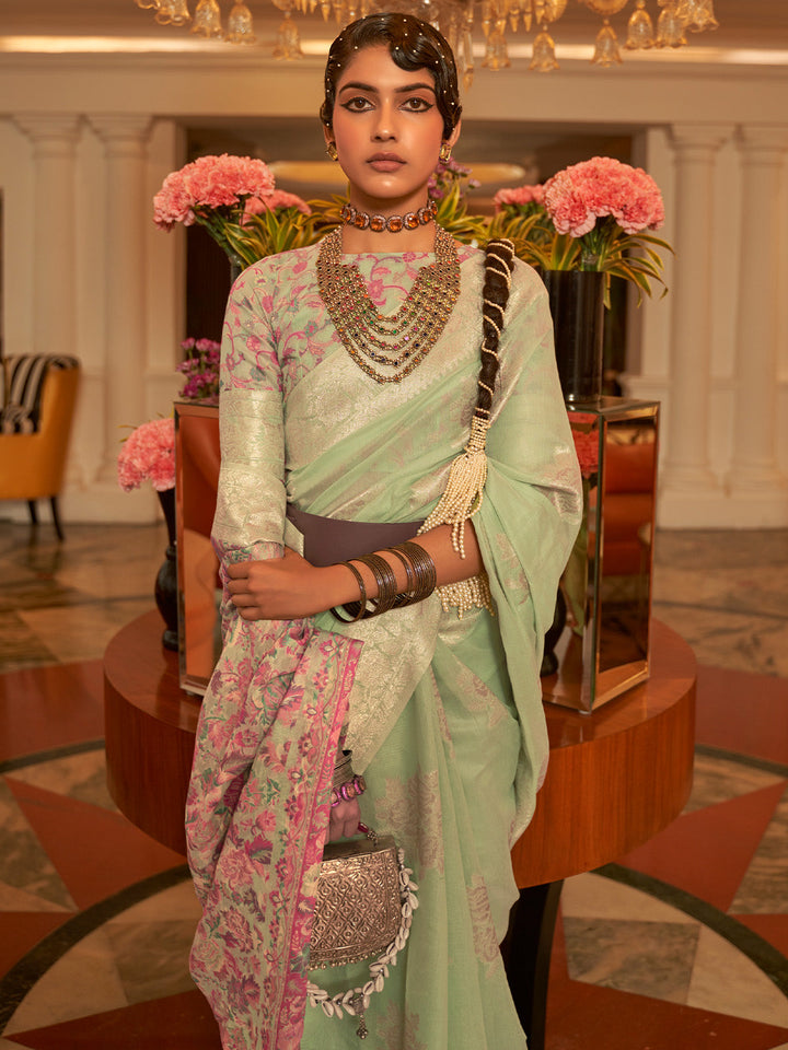 Kashmiri Silk Saree