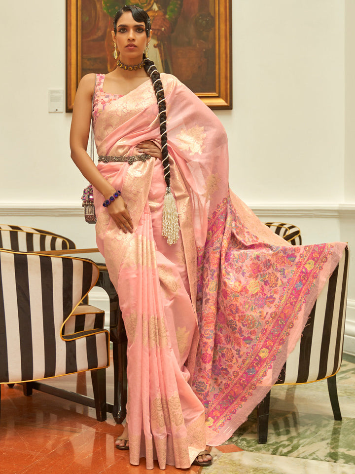 Kashmiri Silk Saree