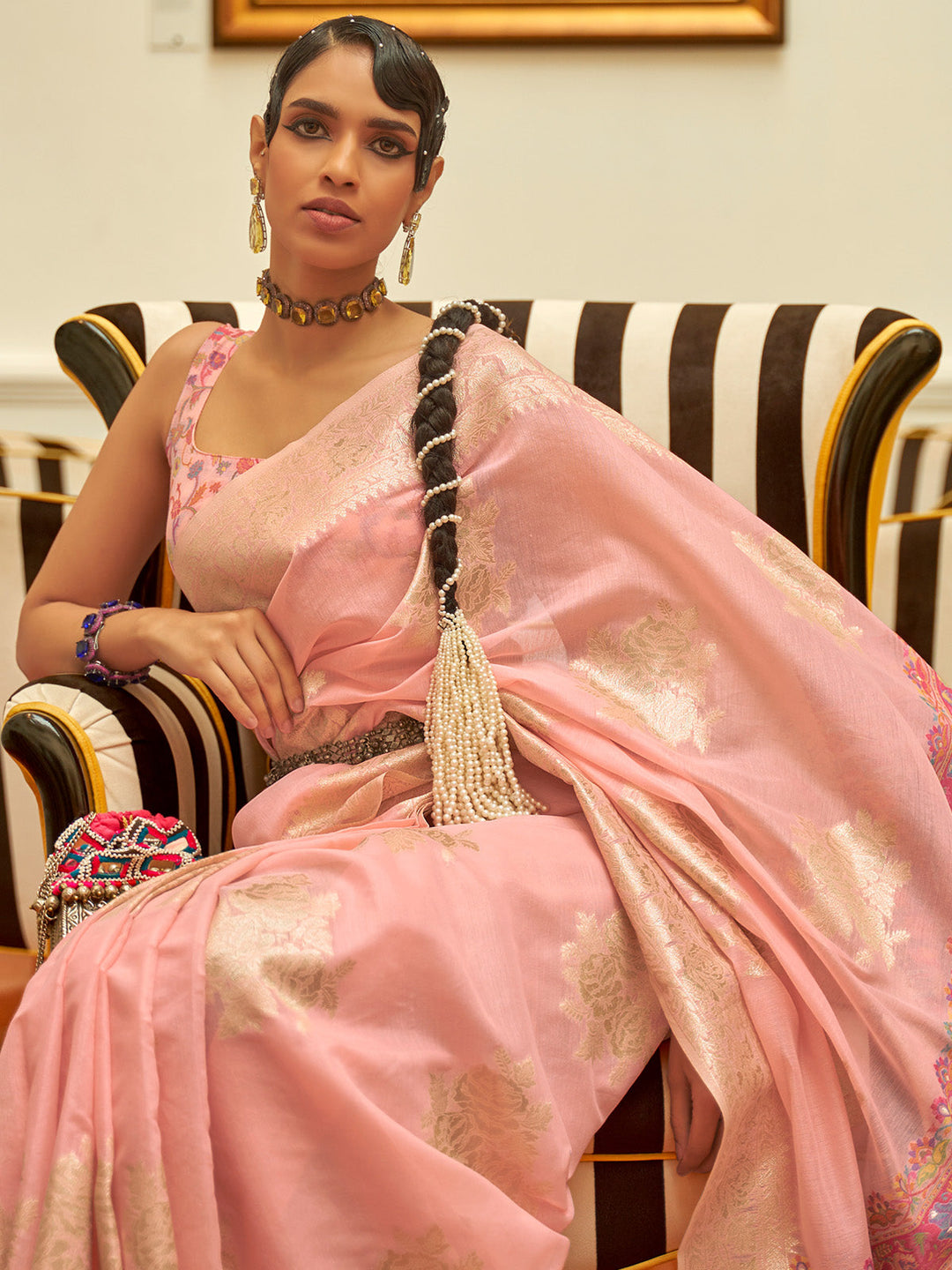 Kashmiri Silk Saree